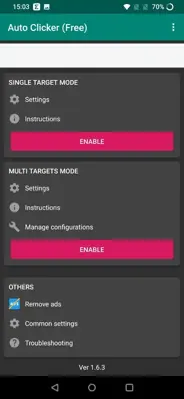 Auto Clicker - Automatic tap android App screenshot 2