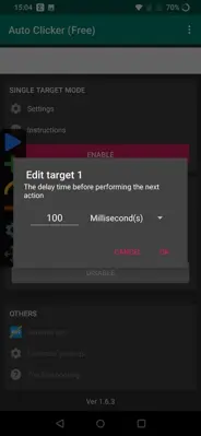 Auto Clicker - Automatic tap android App screenshot 4